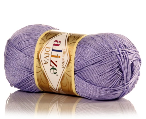 ALIZE DIVA PRIADZA Č. 158 LEVANDUĽA