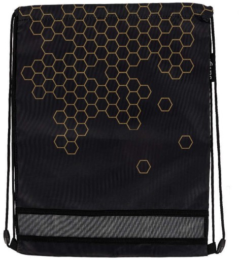 Školská taška Strigo - Black Honeycomb