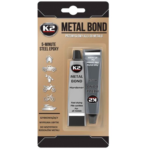 K2 Metal BOND 56G epoxidové lepidlo na kov
