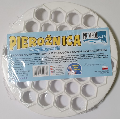 Plastová forma na knedle