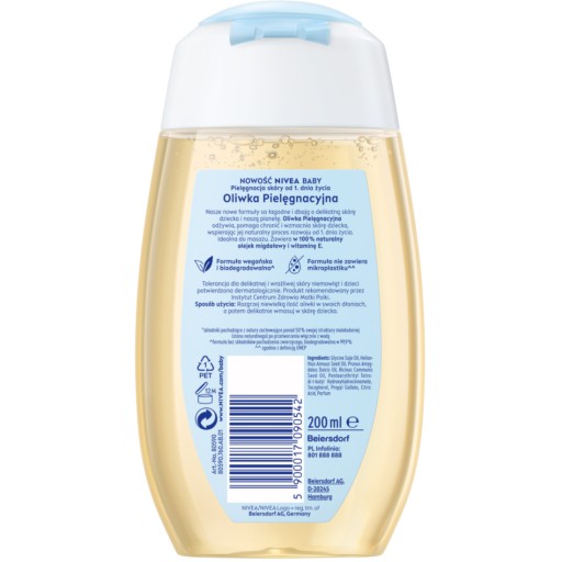 NIVEA BABY TELOVÝ OLEJ STAROSTLIVOSŤ PRE DETI od 1. dňa života