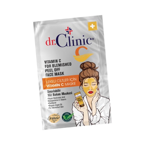 Dr Clinic pleťová maska s vitamínom C, 12 ml