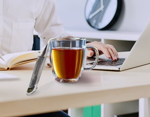 Infuser, oceľové sitko na bylinkový čaj