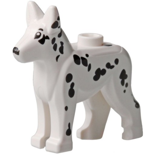 Lego New Dog White Patches dalmatín 92586pb03