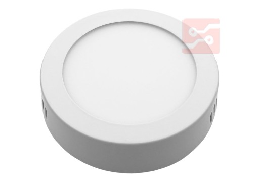 Okrúhly prisadený LED panel Gerrit 6W 230V 3000K