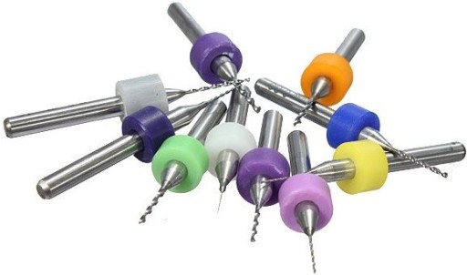 10ks x MINI MALÉ VRTAČKY 0,30-1,20 mm KARBIDOVÉ DPS ŠIROKÉ MODELOVANIE