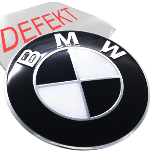 ZNAK BMW 74mm ODZNAK KOHÚTKA E39 E46 CHYBA!