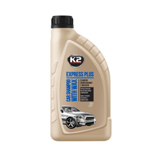K2 EXPRESS PLUS ŠAMPÓN S VOSKOM, LESKLÝ LESK