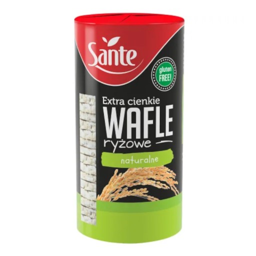 Ryžové vafle Sante extra tenké 110g prírodné