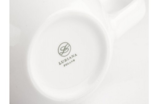 JUMBO porcelánový hrnček biely 500ml LUBIANA