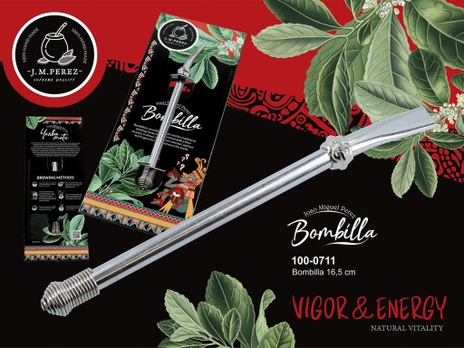 Bombilla pre yerba maté, nerezová trubica
