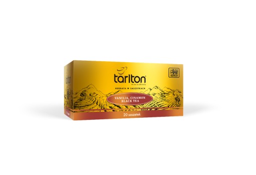 Tarlton Cinnamon Vanilla Black Tea 20 ks