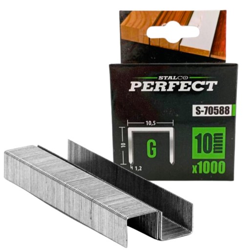 ŠTÍTKY NA ČALÚNENIE PRE PREBERATEĽA 10 mm STALCO TYP G
