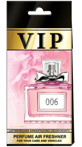Osviežovač do auta Caribi VIP 006 Miss Dior