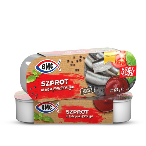 Šproty v paradajkovej omáčke BMC 175g