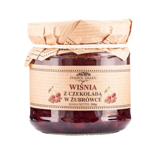 Višňový džem s čokoládou v Żubrówke 200 g