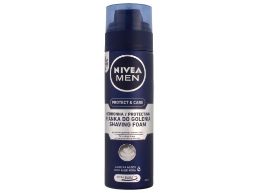NIVEA MEN Pena na holenie Protect&Care 200 ml