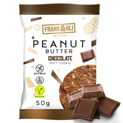 Zdravá čokoláda s arašidovým maslom FRANKOLI Cookie
