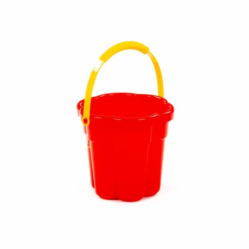 Vedro do piesku Flower, medium, 3 farby 35431