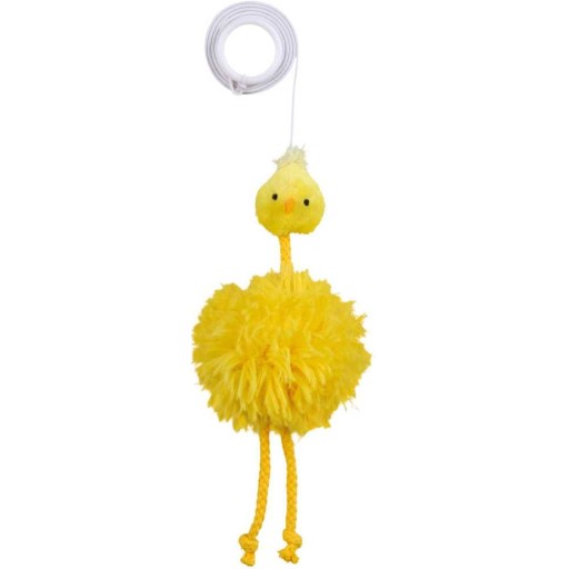 HRAČKA KURACIA MAČKA S ZVONČKOM NA GUMA
