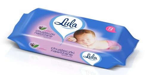 LULA DETSKÉ VLHČENÉ Utierky S ALANTOÍNOM PRE DETI 4x72ks = 288ks 4BAL.