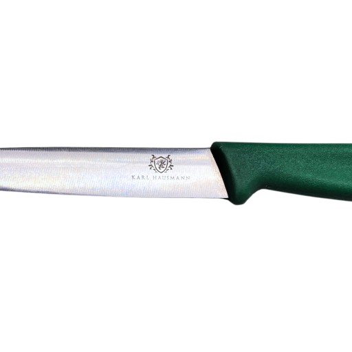 Kuchynský nôž rovný 10,5 cm Zelený Karl Hausmann