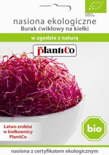 Bio semená klíčkov - Cvikla 20g