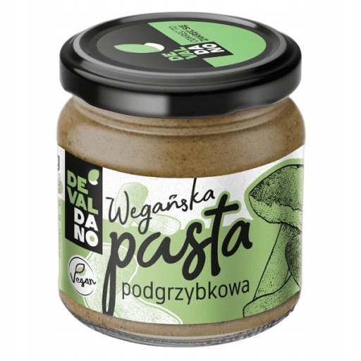 Vegánska hubová pasta 180g Devaldano