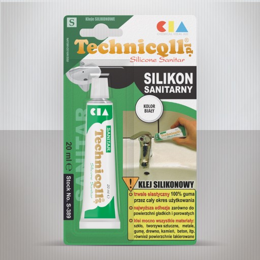 TECHNICQLL SANITÁRNY SILIKÓN BIELY 20ml