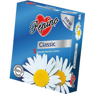 PEPINO Classic kondómy 3 ks