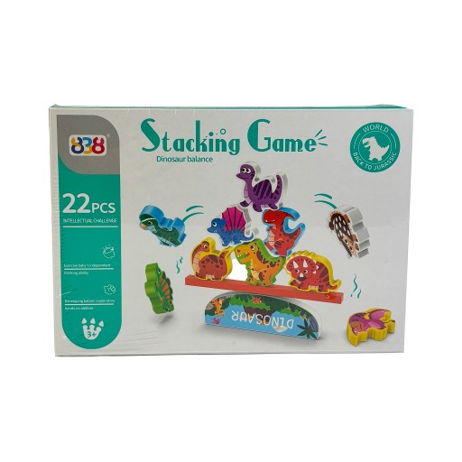 ZRUČNOSTNÁ HRA RODINNÁ HÁDANKA DINOSAURY PADUJÚCE Z VÁHY