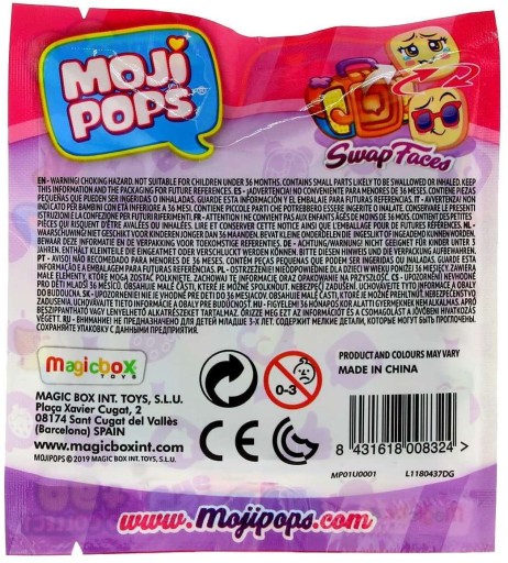 Vrecúško s figúrkou Magic Box MojiPops Series I