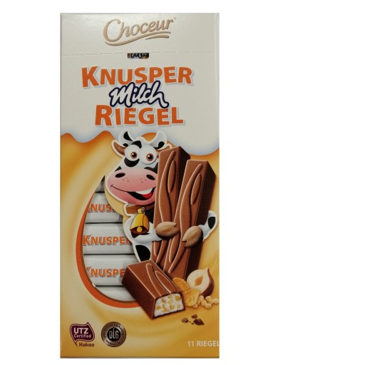 Chateau Knusper Milch Tyčinky Orieškové vločky 200g