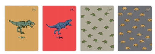 Zápisník A5 32k mriežka # DINOSAUR INTERDRUK 1