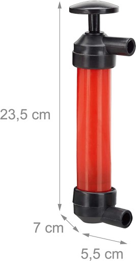 RUČNÉ ČERPADLO NA VYČERPÁVANIE PALIVA, OLEJA, VODY, VZDUCHU 3 V 1