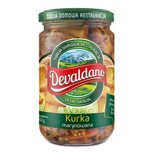 Marinované huby 280g Devaldano KVALITA