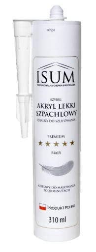 ISUM AKRYLÁTOVÝ Tmel SVETLÝ 310 ML
