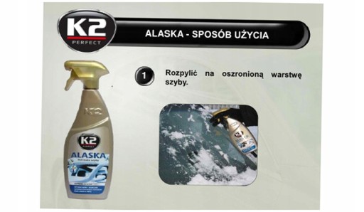 K2 ALASKA ROZMRAZOVAČ OKIEN VÝKONNÝ ATOMIZÉR 700 ml