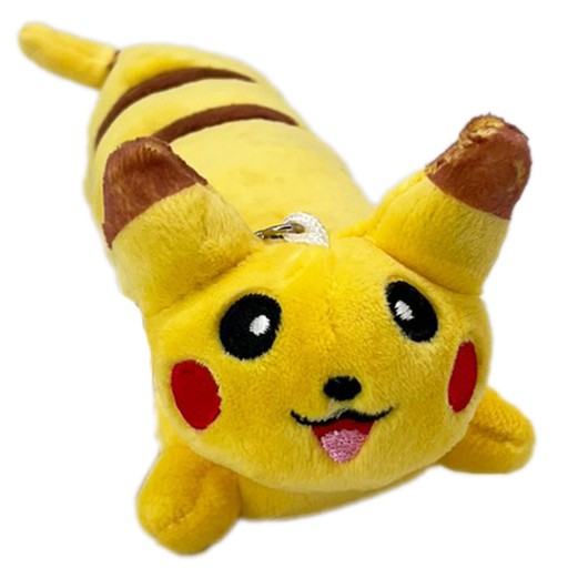 PLYŠOVÁ KĽÚČENKA DLHÝ MASKOT PIKATCHU 20cm