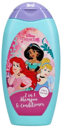 Šampónový kondicionér Disney Princess 2v1 Cherry 300ml