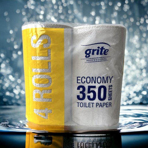 GRITE ECONOMY toaletný papier 350 listov, 4 ks.