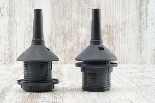 čierny e27 rám s prstencom tienidla, držiak tienidla 40mm podkrovný pavúk