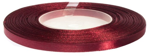 Saténová stuha 6 mm 32 m - 8058
