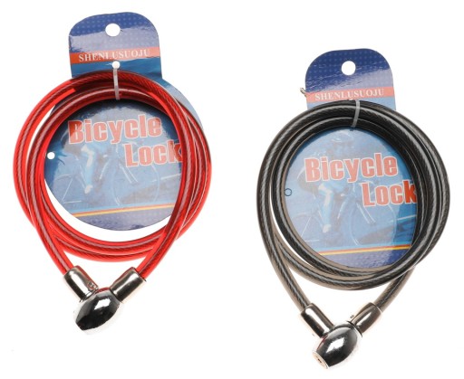 BIKE LOCK Zabezpečenie západky lankového zámku na bicykle 9855