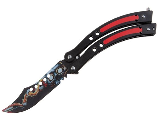 Tréningový nôž BALISONG CS:GO BUTTERFLY