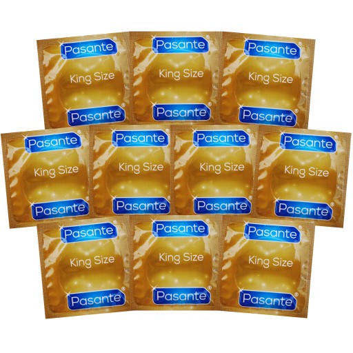 XL PASANTE KING SIZE KONDÓMY ZVÄČŠENÉ 10 ks.