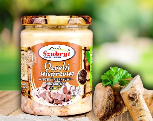 BRAVČOVÉ JAZYKY V PAPRICE A CHRENOVEJ OMÁČKE 480g Szubryt !Prémiová kvalita!