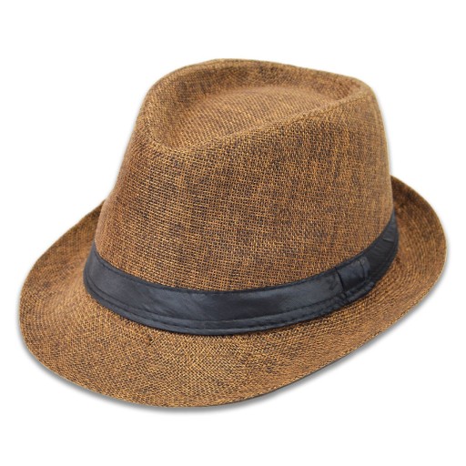 LETNÁ ČIAPKA FEDORA so stuhou na plážové mesto letné unisex RÔZNE FARBY