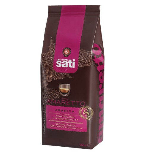 Káva SATI Amaretto 250g Mletá