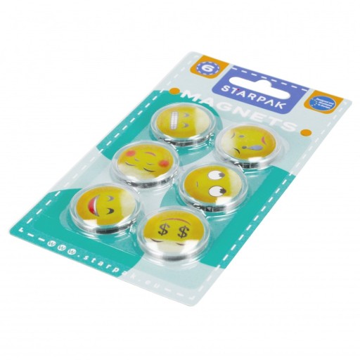 Magnety na dosky 33mm 6ks Starpak emotes